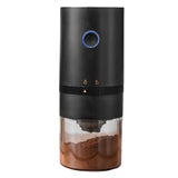 Portable Electric Coffee Grinder Brewed Coffee Maker Rechargeable Ceramic Conical Burr